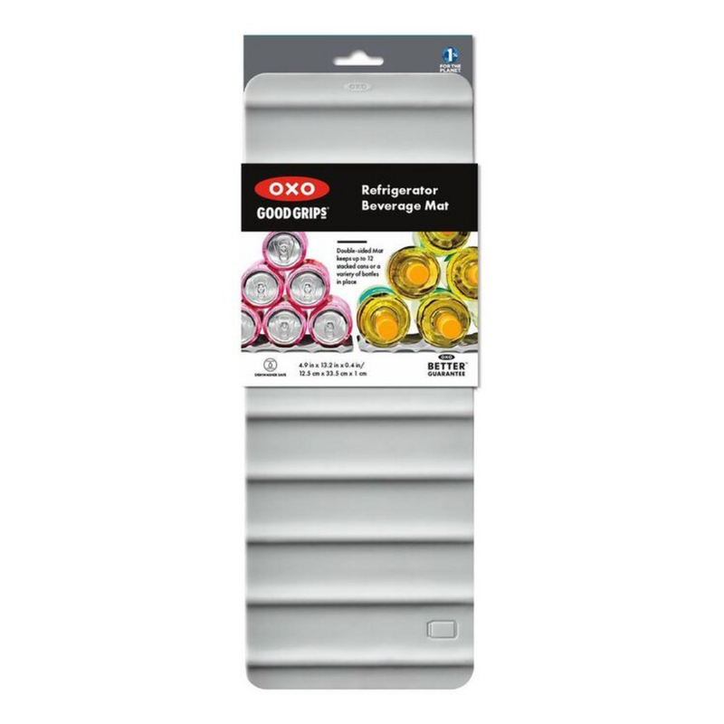 OXO Good Grips Beverage Mat holding mugs and glasses