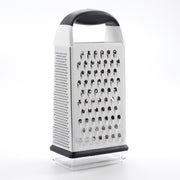 OXO Good Grips Box Grater with stainless steel blades and non-slip handle for cheese, vegetables, and more.