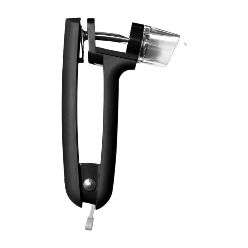 OXO Good Grips Cherry & Olive Pitter in black with stainless steel plunger