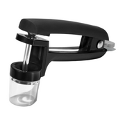OXO Good Grips Cherry & Olive Pitter in black with stainless steel plunger