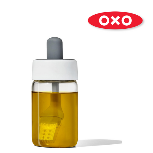 OXO Good Grips Cooktop Brush and Bottle Set for stovetop cleaning