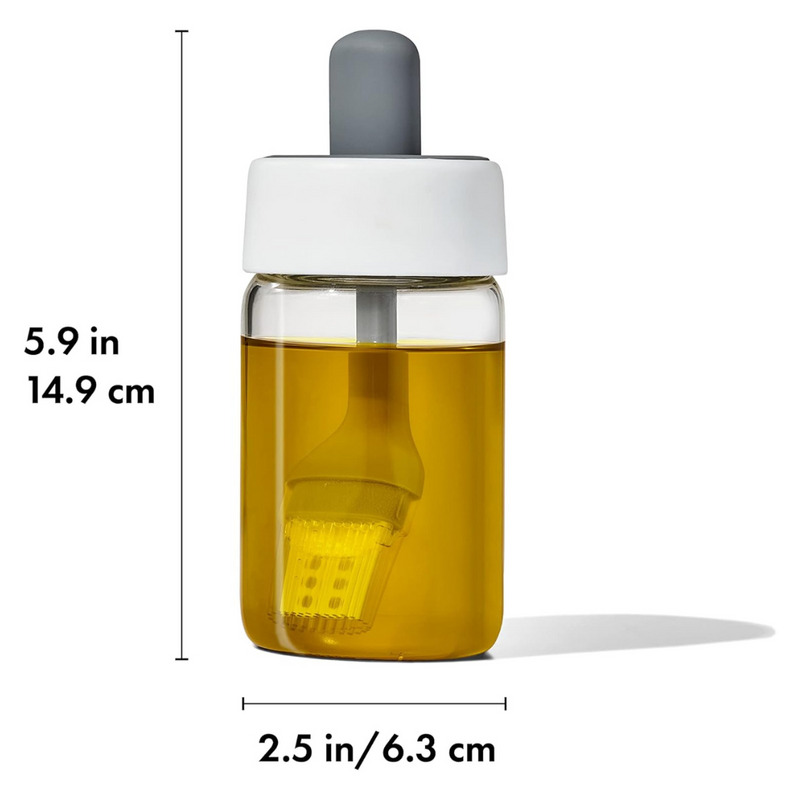 OXO Good Grips Cooktop Brush and Bottle Set for stovetop cleaning