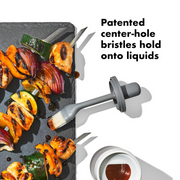 OXO Good Grips Cooktop Brush and Bottle Set for stovetop cleaning