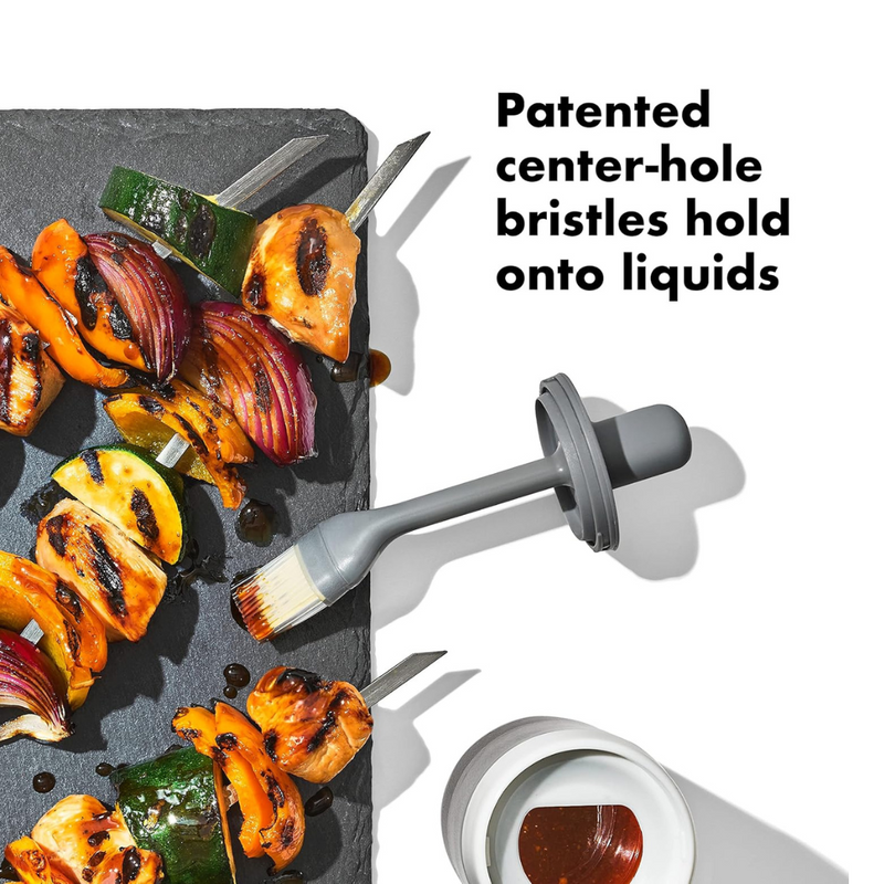 OXO Good Grips Cooktop Brush and Bottle Set for stovetop cleaning