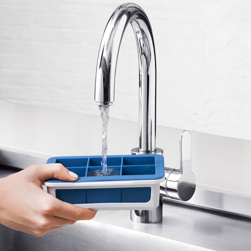 OXO Good Grips Large Covered Ice Cube Tray with silicone lid