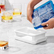 OXO Good Grips Large Covered Ice Cube Tray with silicone lid