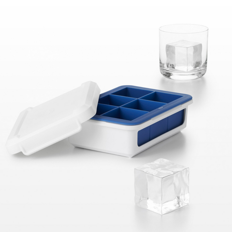 OXO Good Grips Large Covered Ice Cube Tray with silicone lid