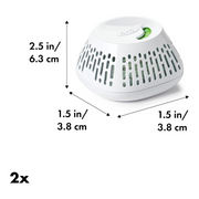 OXO Good Grips GreenSaver Crisper Insert 2-pack with activated carbon filters