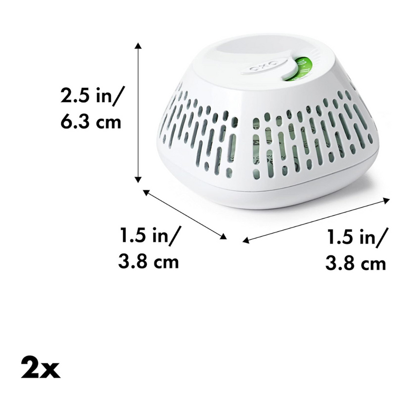 OXO Good Grips GreenSaver Crisper Insert 2-pack with activated carbon filters