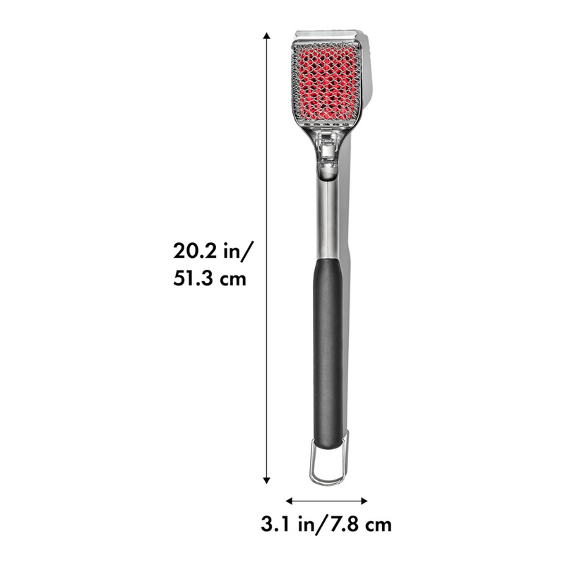 OXO Good Grips Grill Brush with Replaceable Head and non-slip handle