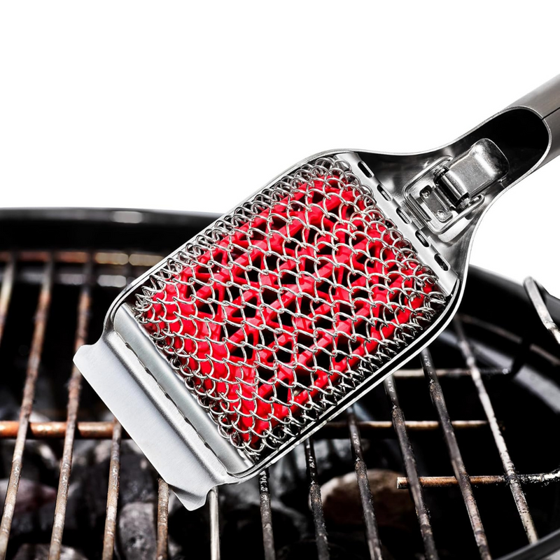 OXO Good Grips Grill Brush with Replaceable Head and non-slip handle