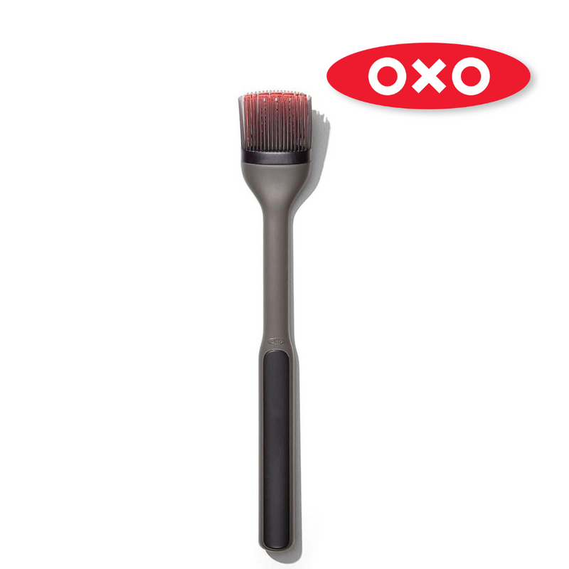 OXO Good Grips Grilling Basting Brush with long handle and silicone bristles