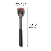 OXO Good Grips Grilling Basting Brush with long handle and silicone bristles