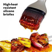 OXO Good Grips Grilling Basting Brush with long handle and silicone bristles