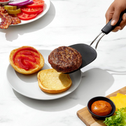 OXO Good Grips Large Nylon Flexible Turner with wide heat-resistant head and soft non-slip handle.