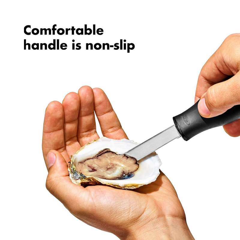 OXO Good Grips Oyster Knife with non-slip handle and stainless steel blade
