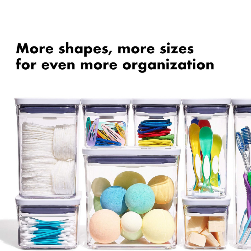 OXO Good Grips POP 2.0 Mini Square 0.2L Container with airtight push-button lid