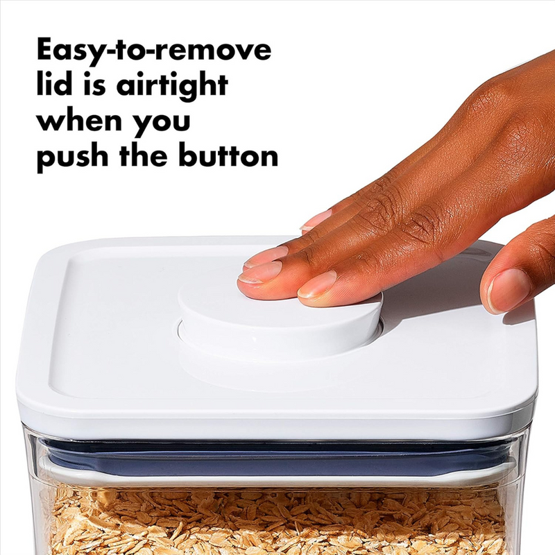 OXO Good Grips POP 2.0 Mini Square 0.2L Container with airtight push-button lid