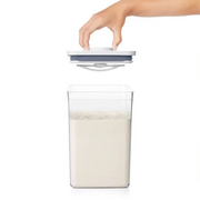 OXO Good Grips POP Leveler accessory attached to container lid