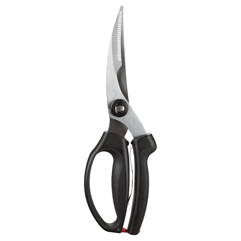 OXO Good Grips Poultry Shears with stainless steel blades and black handle