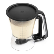 OXO Good Grips Precision Batter Dispenser with drip-free valve, measurement markings, and non-slip handle.