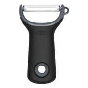 OXO Good Grips Prep Y-Peeler with black handle and stainless steel blade