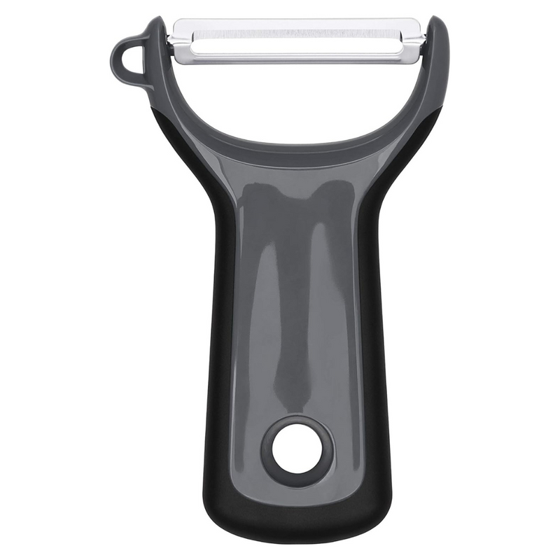 OXO Good Grips Prep Y-Peeler with black handle and stainless steel blade