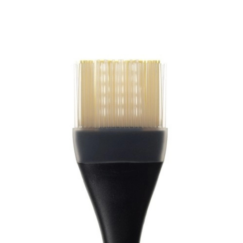 OXO Good Grips Silicone Pastry Brush with black handle and grey bristles