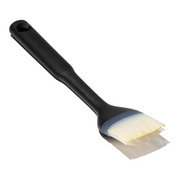 OXO Good Grips Silicone Basting Brush with heat-resistant bristles and non-slip handle for even sauce coating.