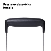 OXO Good Grips Smooth Potato Masher with fine stainless steel plate and soft non-slip handle for lump-free mashing.