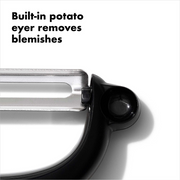 OXO Good Grips Y-Peeler with stainless steel blade and black handle