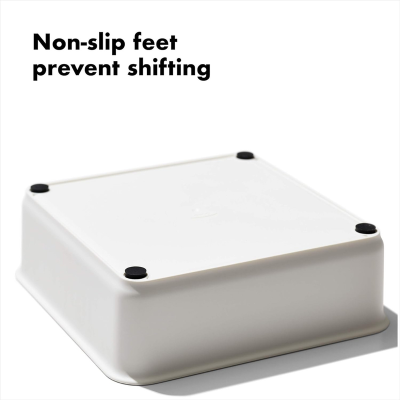 OXO Good Grips Adjustable Drawer Bin Set 3pce – customizable storage bins with adjustable dividers and non-slip feet