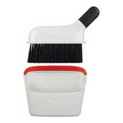 OXO Good Grips Compact Dustpan and Brush Set snapped together for storage