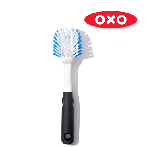 OXO Good Grips Dish Brush with built-in scraper