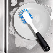 OXO Good Grips Dish Brush with built-in scraper