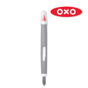 OXO Good Grips Electronics Cleaning Brush – dual-sided gadget cleaning tool with soft bristles and silicone wiper