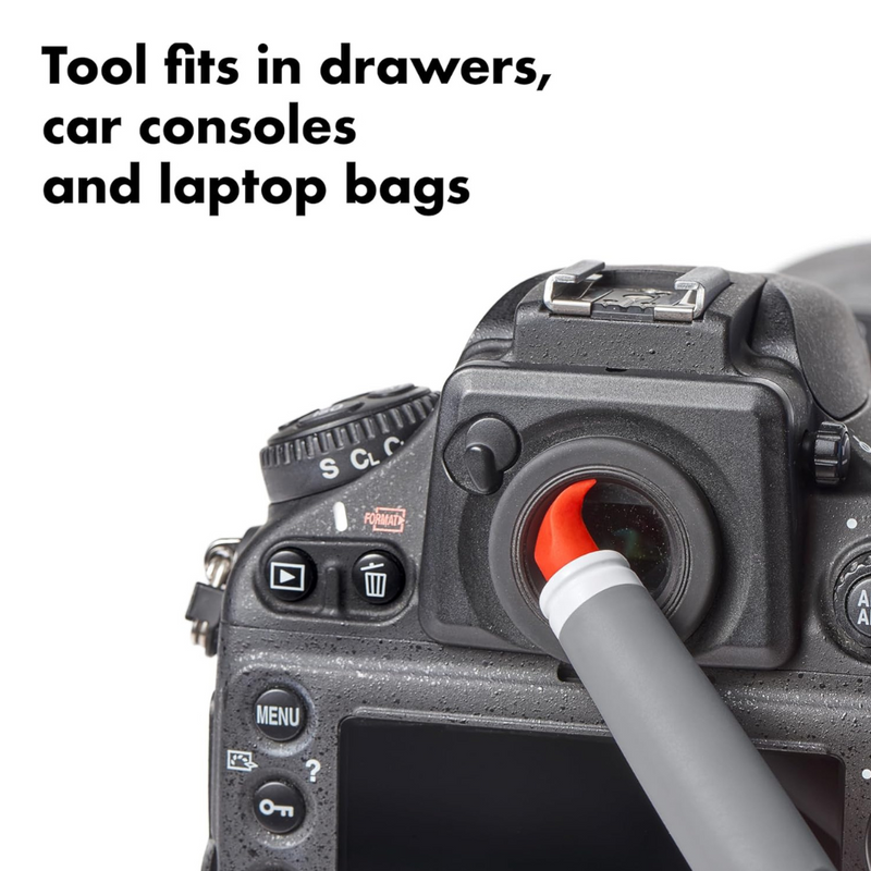 OXO Good Grips Electronics Cleaning Brush – dual-sided gadget cleaning tool with soft bristles and silicone wiper