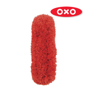 OXO Good Grips Microfiber Extendable Duster – adjustable cleaning tool with pivoting head and washable microfiber