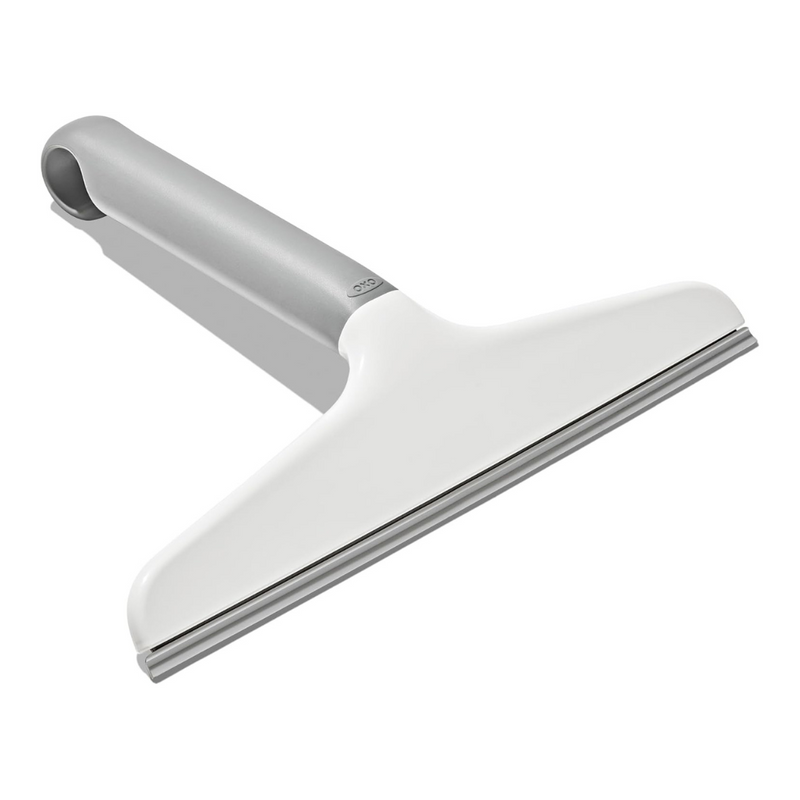 OXO Good Grips Multi-Use Squeegee with Hook – lightweight cleaning tool for glass, mirrors, and tiles