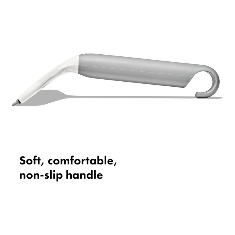 OXO Good Grips Multi-Use Squeegee with Hook – lightweight cleaning tool for glass, mirrors, and tiles