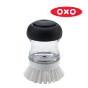 OXO Good Grips Soap Dispensing Palm Brush with stand