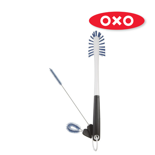 OXO Good Grips Water Bottle Cleaning Set with 3 brushes