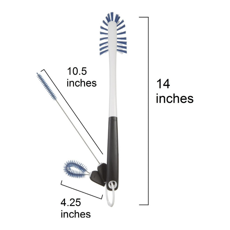 OXO Good Grips Water Bottle Cleaning Set with 3 brushes