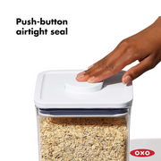 OXO POP 2.0 4-Piece Mini Set airtight containers for spices and snacks