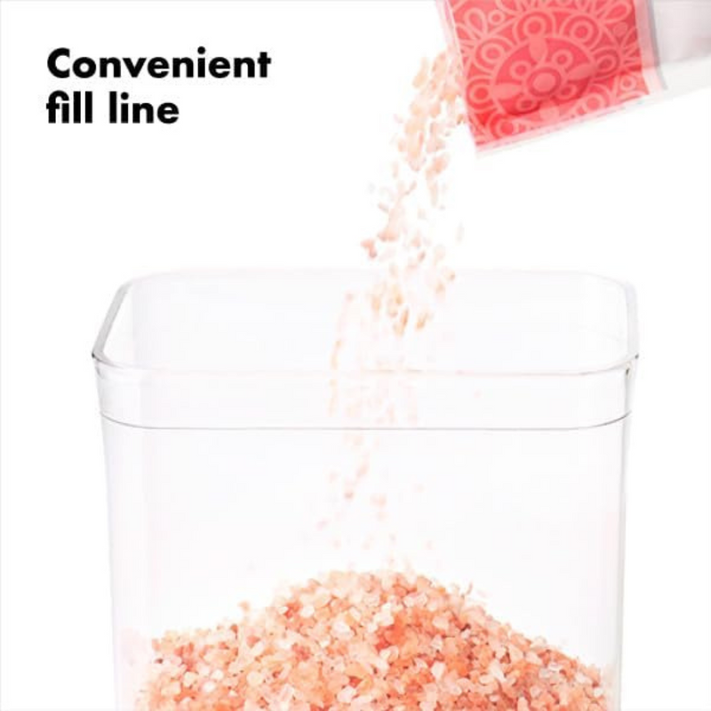 OXO POP 2.0 5-Piece Set airtight containers in assorted sizes