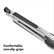 OXO Good Grips 23cm Tongs with nylon head and stainless steel arms