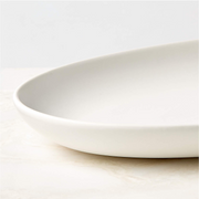 Ronis Oblong Plate 24x12x2cm Matte White