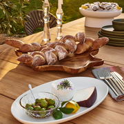 Ronis Oblong Plate 24x12x2cm Matte White