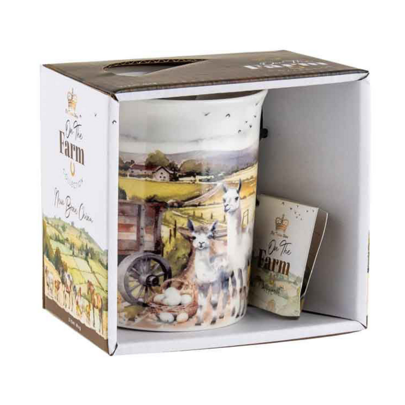Ronis On The Llama New Bone China Old Tupton 360ml