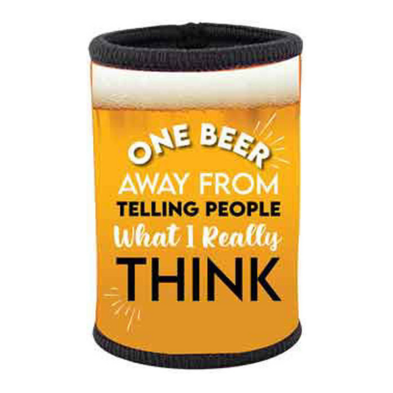 Ronis One Beer Way From Telling People Stubbie Holder